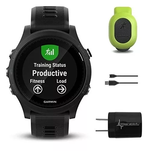 Garmin Forerunner 935 010-01746-00 and Garmin Running Dynamics Pod 010-12520-00 Bundle