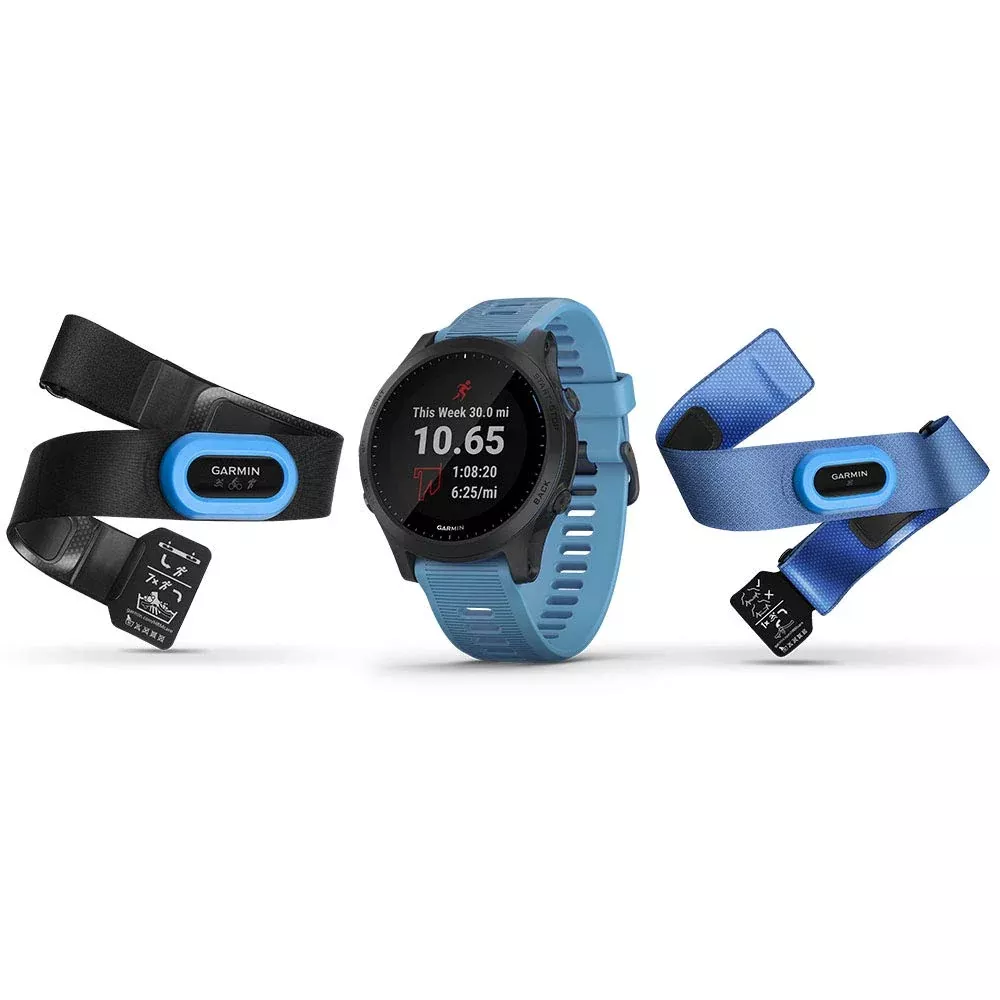 Garmin Forerunner 945, Premium GPS Running/Triathlon Smartwatch with Music