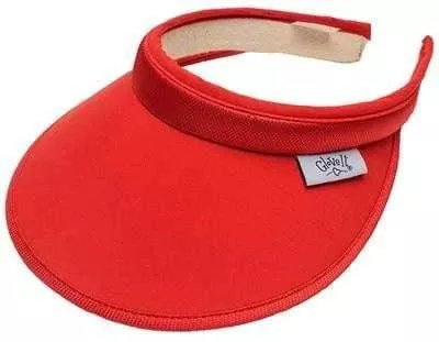 Glove It Solid Collection Larger 4 ” Brim Clip on Visor – 6 Colors