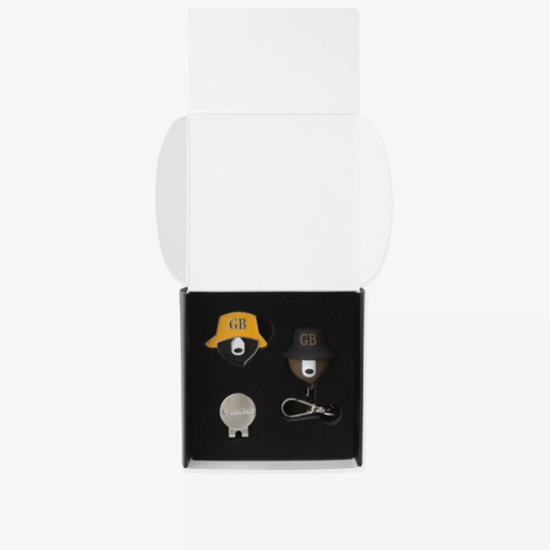Golden BearGolf Ball Marker - Yellow