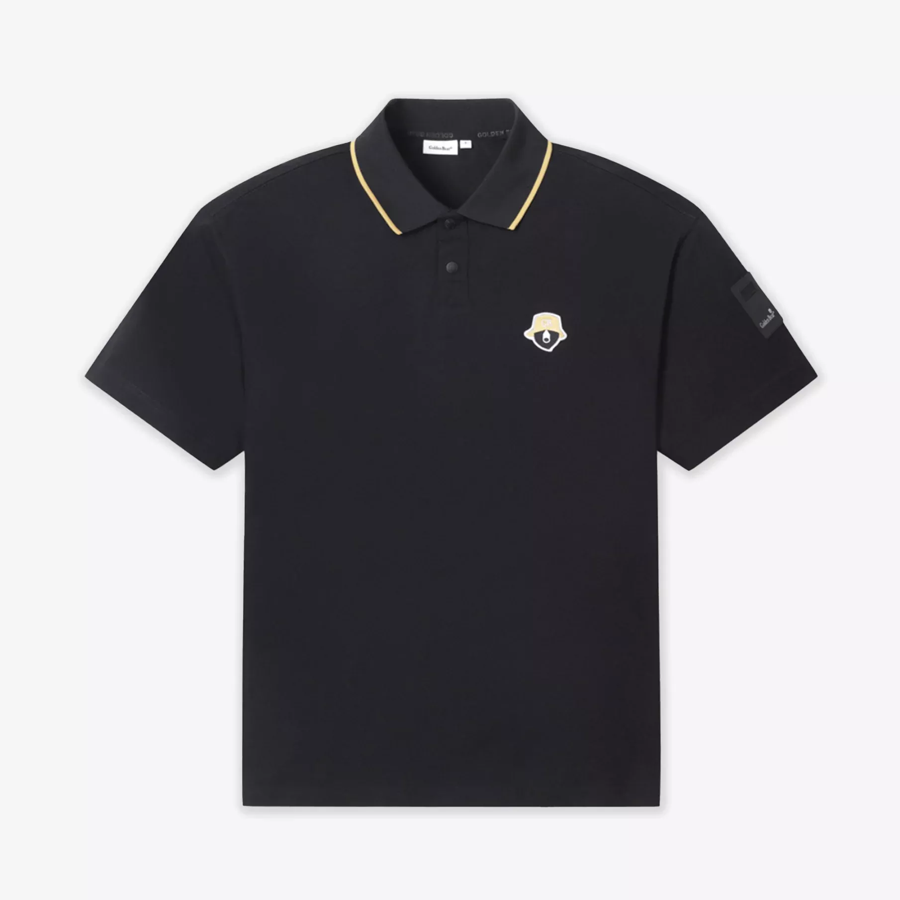 Golden BearMen’s Essential Polo – Black