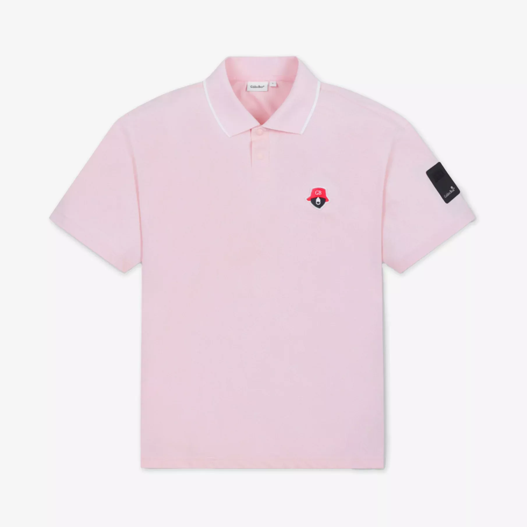 Golden BearMen’s Essential Polo – Pink