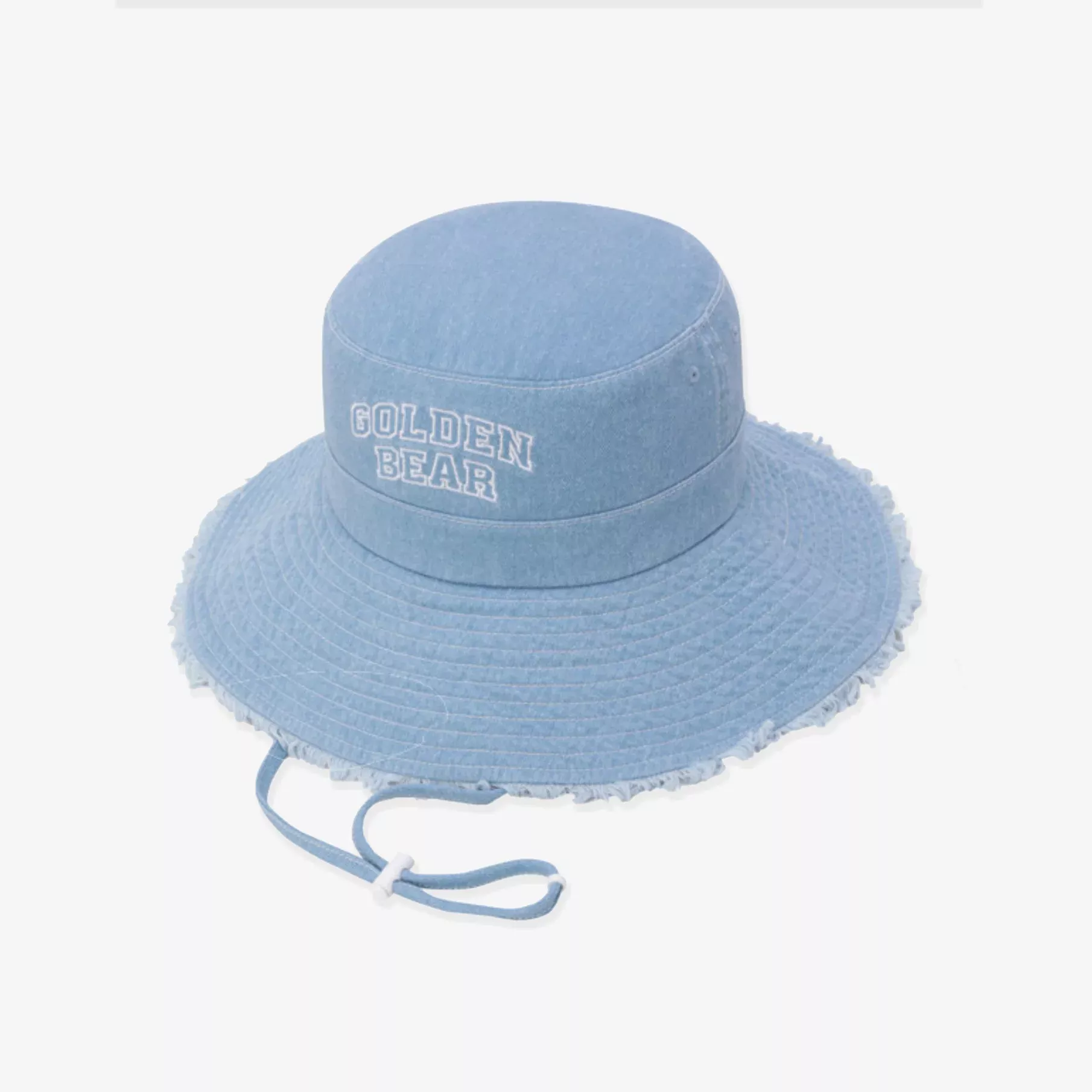Golden BearWomen's Distressed Bucket Hat - Blue