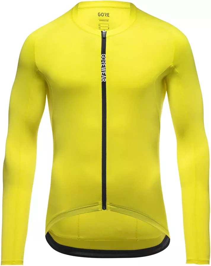 Gorewear Spinshift Long Sleeve Jersey – Neon Yellow Men’s Small