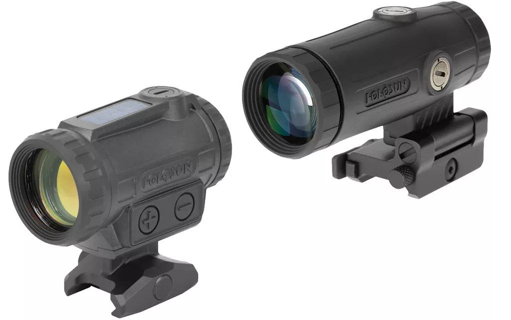 Holosun Solar Failsafe Advanced Special Purpose Reticle Red Dot Reflex Sight (ARO-EVO-SPR-RD) with3X Magnifier (HM3X)