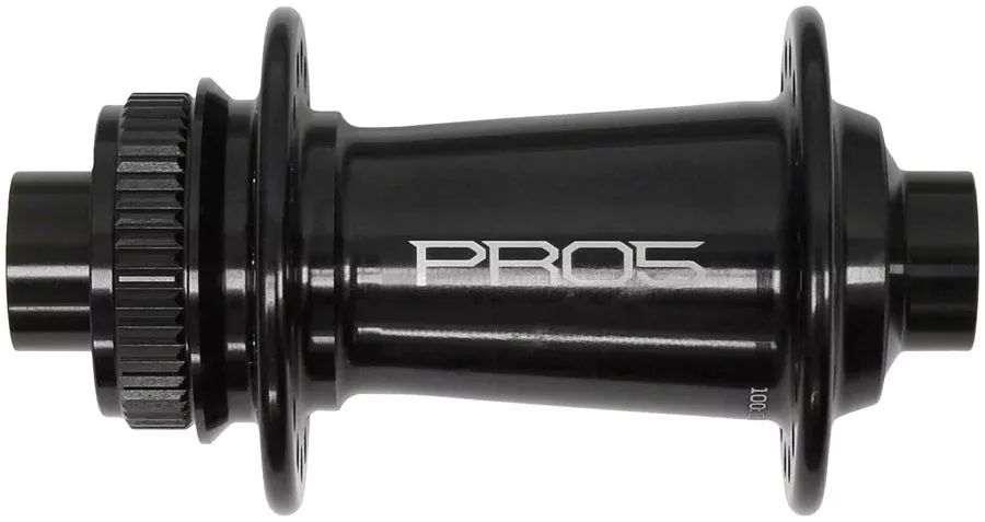 Hope Pro 5 Front Hub – 12 x 100mm Center-Lock Black 24H