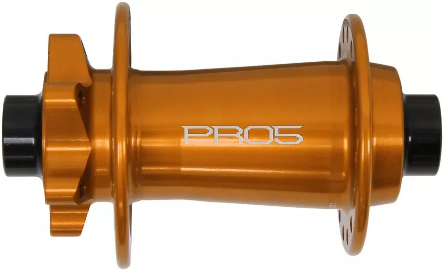 Hope Pro 5 Front Hub – 15 x 110mm 6-Bolt Orange 32H