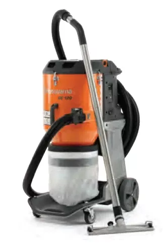 Husqvarna DE 120 Single Phase HEPA Dust Extractor Vacuum 120V - 970514804