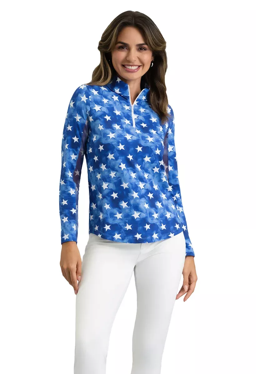 IBKUL- Long Sleeve American Dream Top (Style#: 10253)