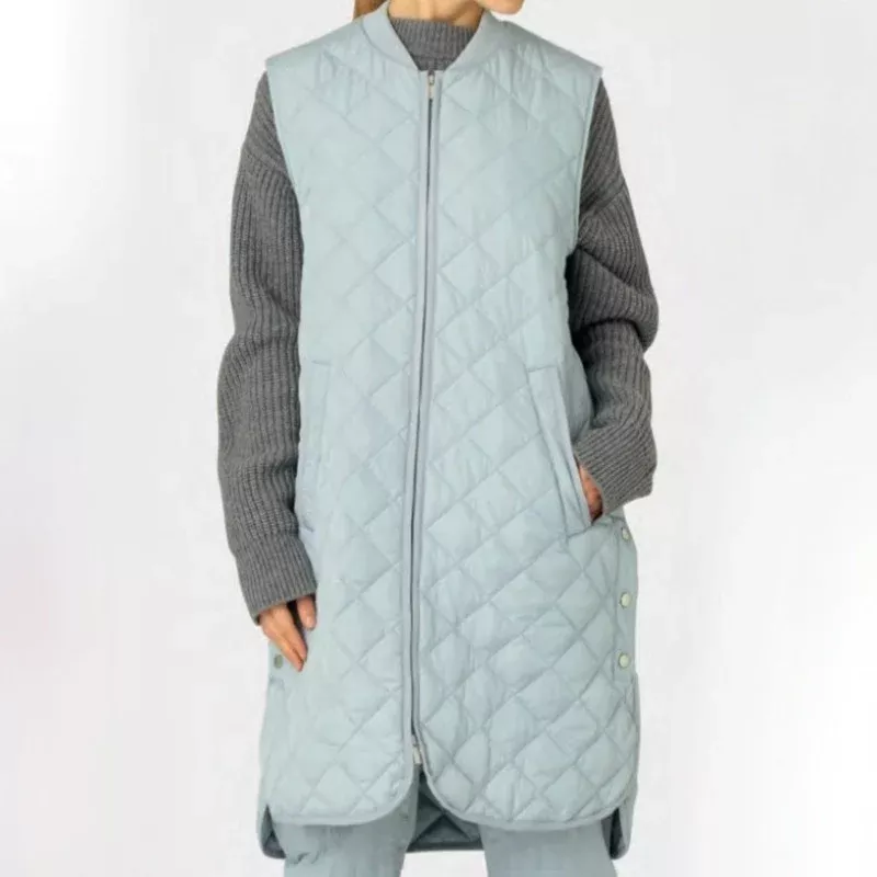 Ilse Jacobsen Quilted Vest – Sky Blue