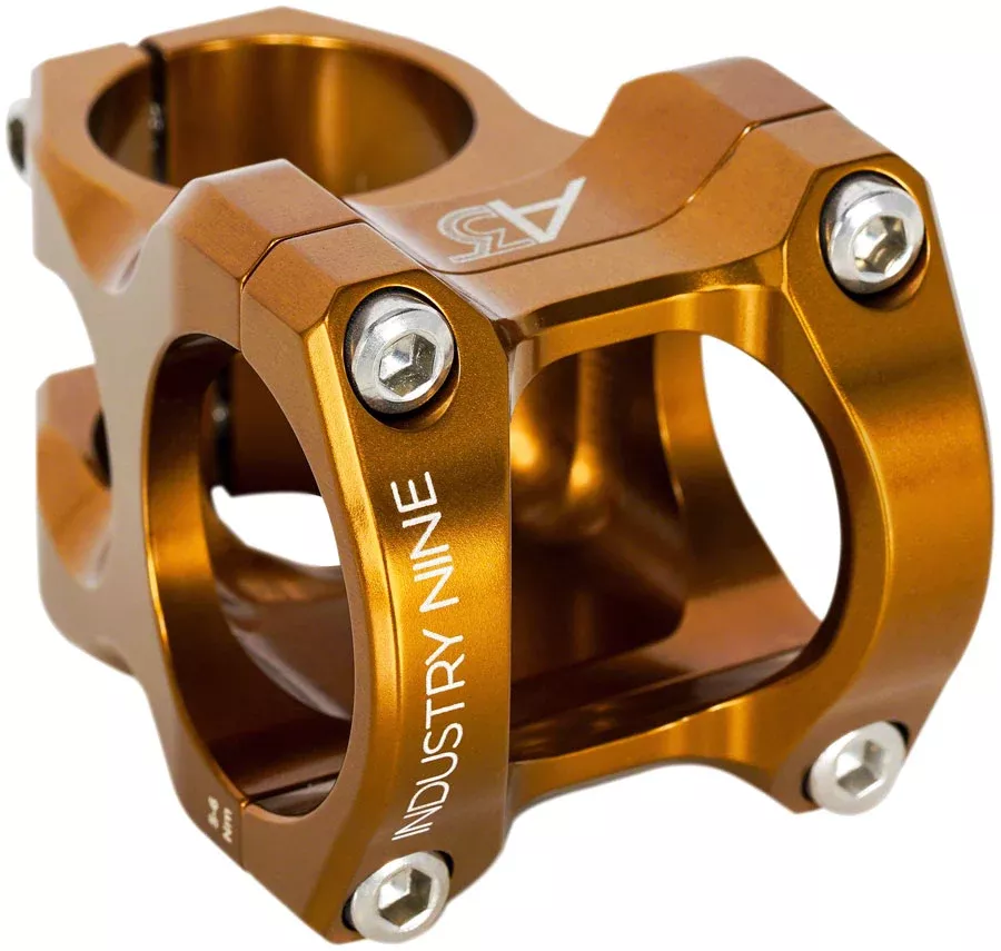 Industry Nine A35 Stem – 32mm 35 Clamp +/-9 1 1/8″ Aluminum Bronze