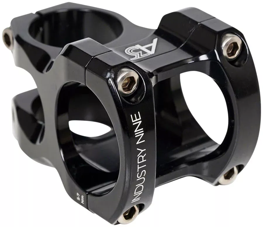 Industry Nine A35 Stem – 50mm 35mm Clamp +/-6 1 1/8″ Aluminum Black