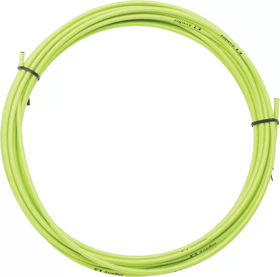 Jagwire 4mm Sport Derailleur Housing Slick-Lube Liner 10M Roll Organic Green