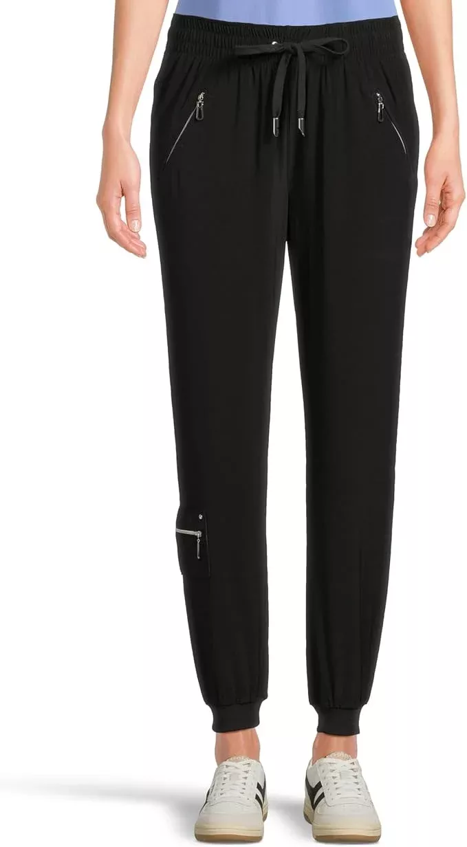 Jamie Sadock Basic All Purpose Elastic Waist Pull On Jogger Pants