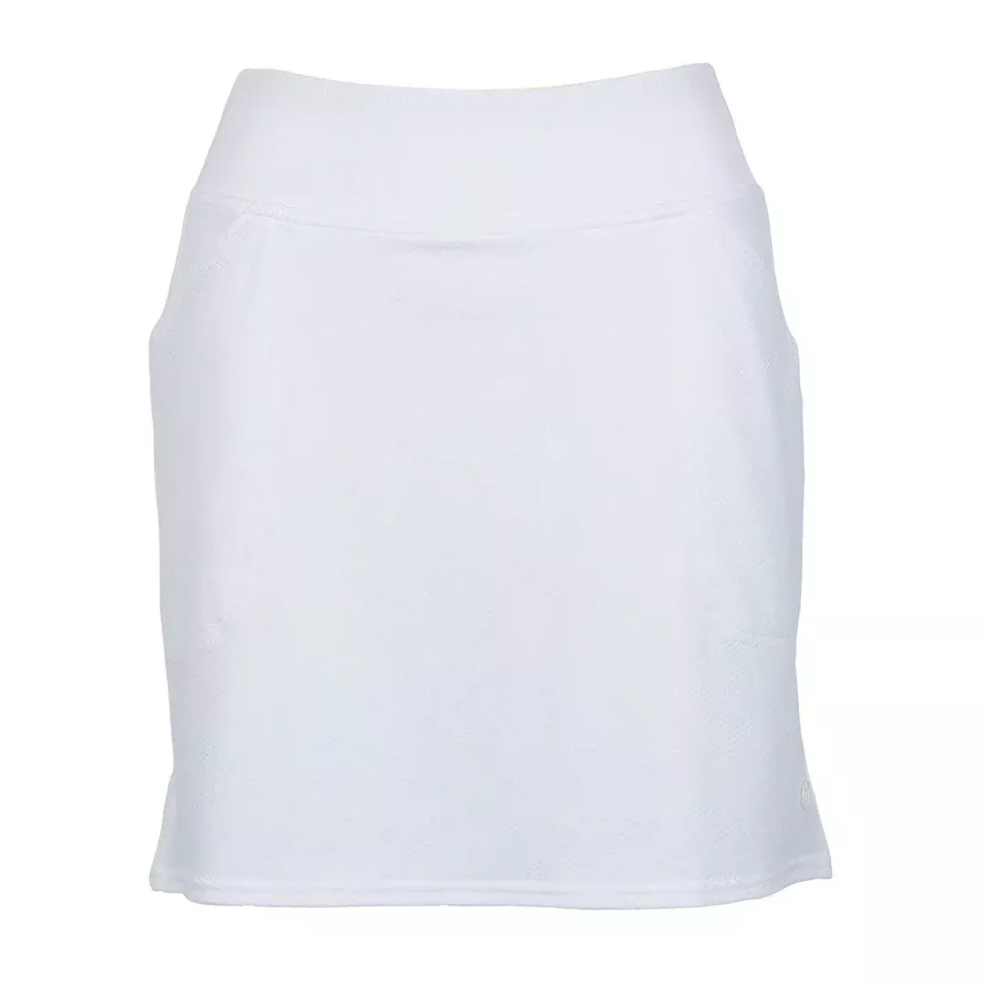 Jofit- Jacquard Mina Long Skort White (Style#: UB236)