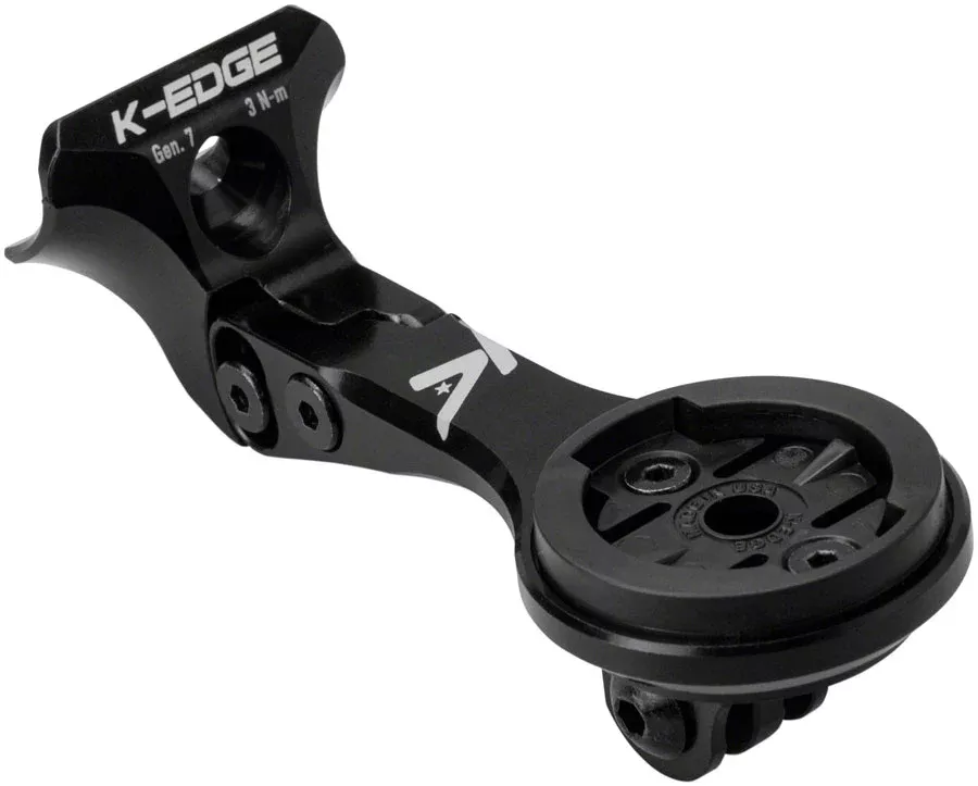 K-EDGE Garmin Gen 7 Madone/Emonda Combo Mount – Black Anodize