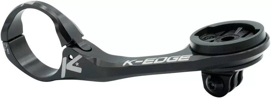 K-EDGE Garmin MAX XL Combo Mount – 35.0mm Black Anodize