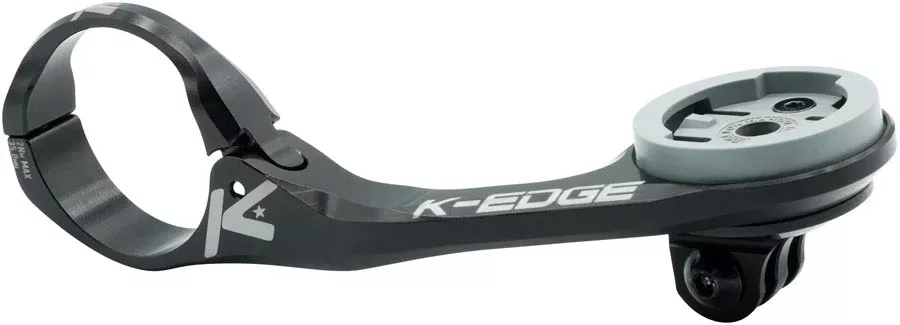 K-EDGE Wahoo MAX XL Combo Mount – 35.0mm Black Anodize