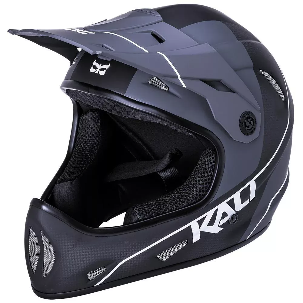 Kali Alpine Carbon Pulse Matt Black & White