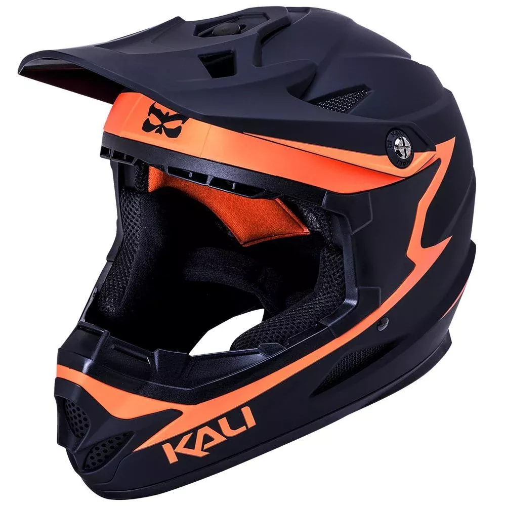 Kali Zoka Reckoning Matt Black & Orange