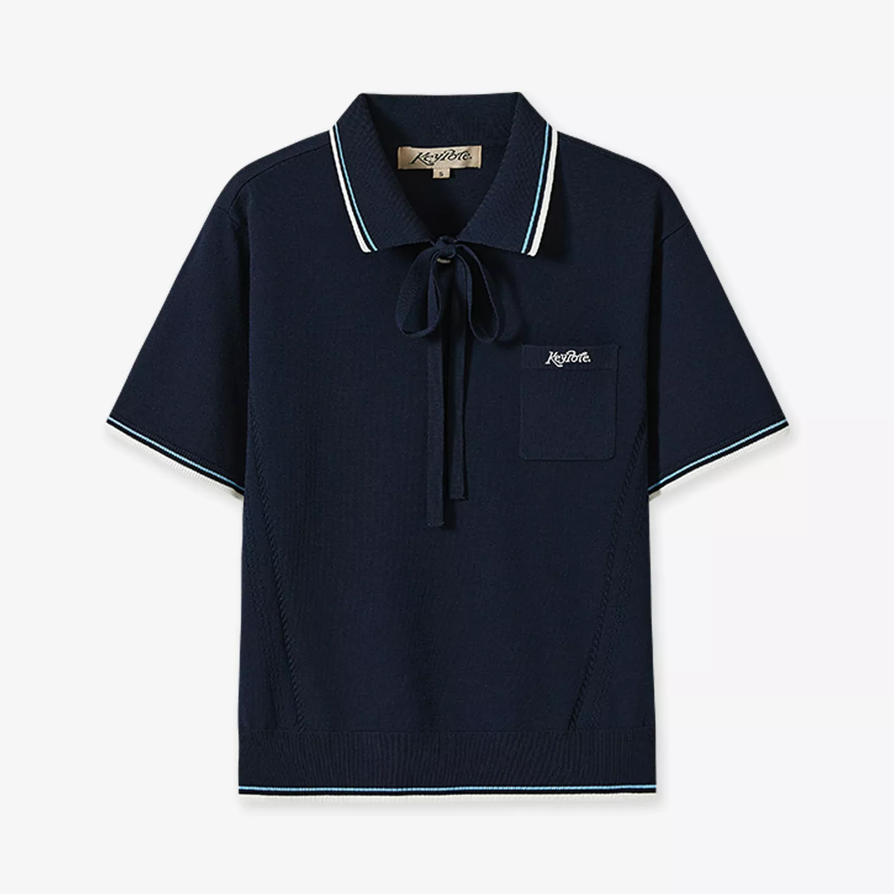 KeypoteWomen’s Knit Polo – Navy Blue
