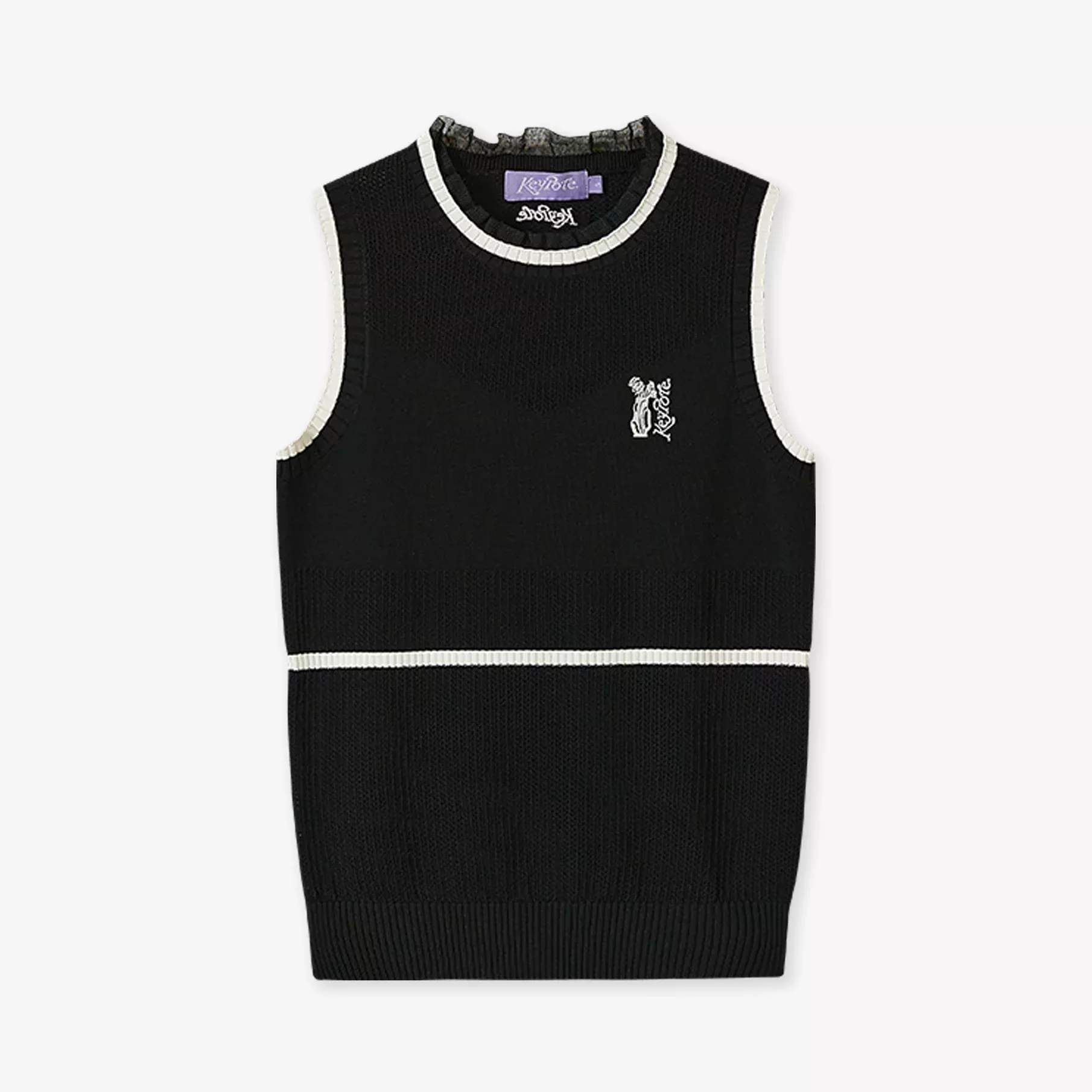 KeypoteWomen’s Knit Vest – Black