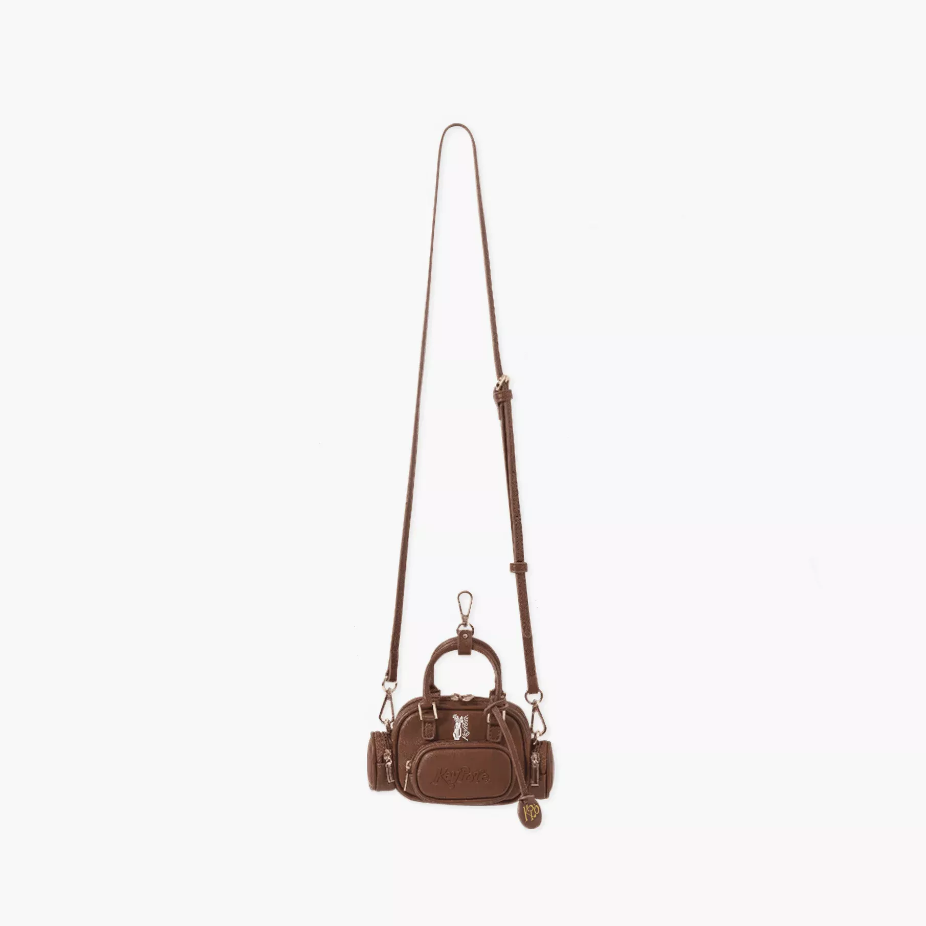 KeypoteWomen's Mini 3D Golf Bag Charm - Brown