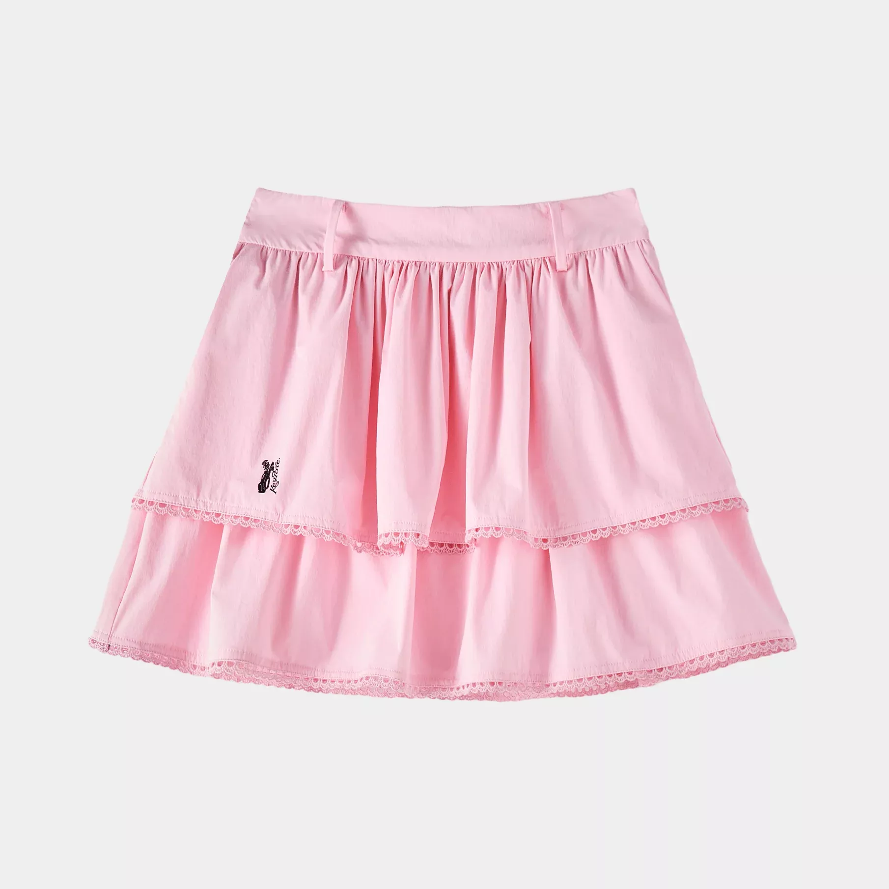KeypoteWomen's Pleated Mini-Skirt - Pink