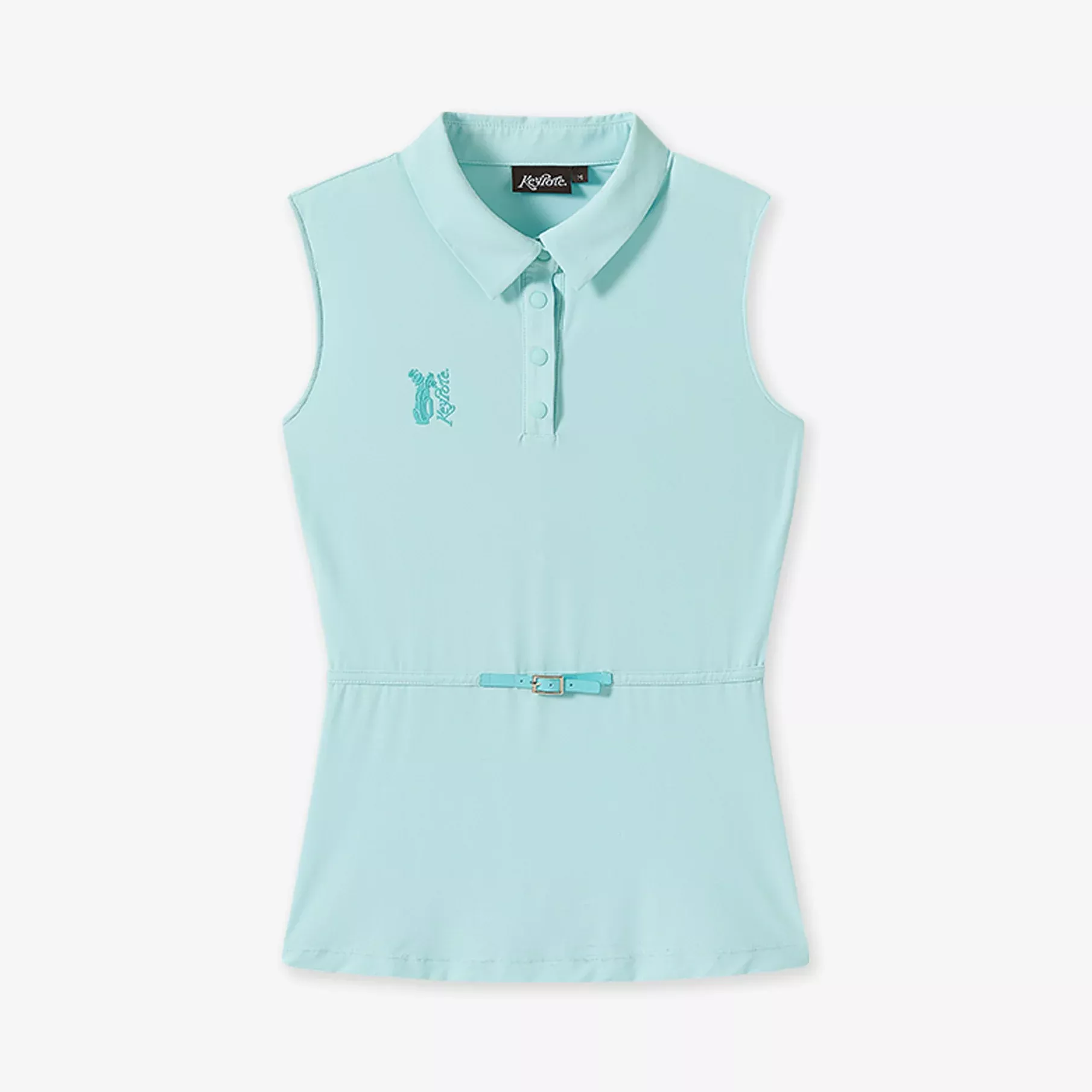 KeypoteWomen’s Sleeveless Polo – Blue