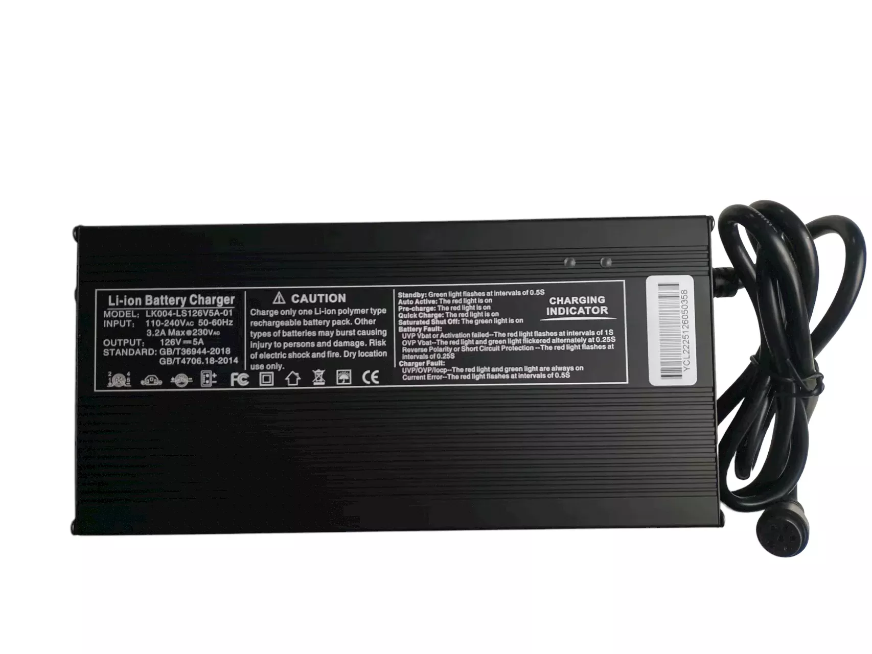 Kingsong S22 Charger 126v
