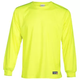 Kishigo F710 FR Base Layer Long Sleeve T-Shirt – Yellow/Lime