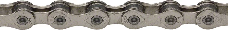 KMC X9 Chain – 9-Speed 116 Links Silver