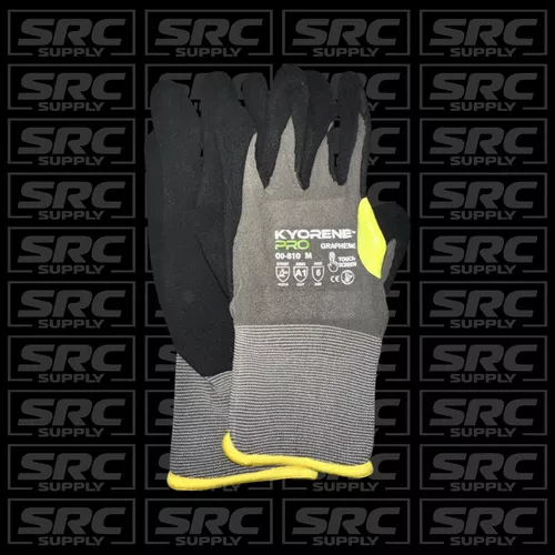 KYRORENE PRO W/ TOUCHSREEN MICRO FOAM NITRILE GLOVES MODEL CUT1: 00-810