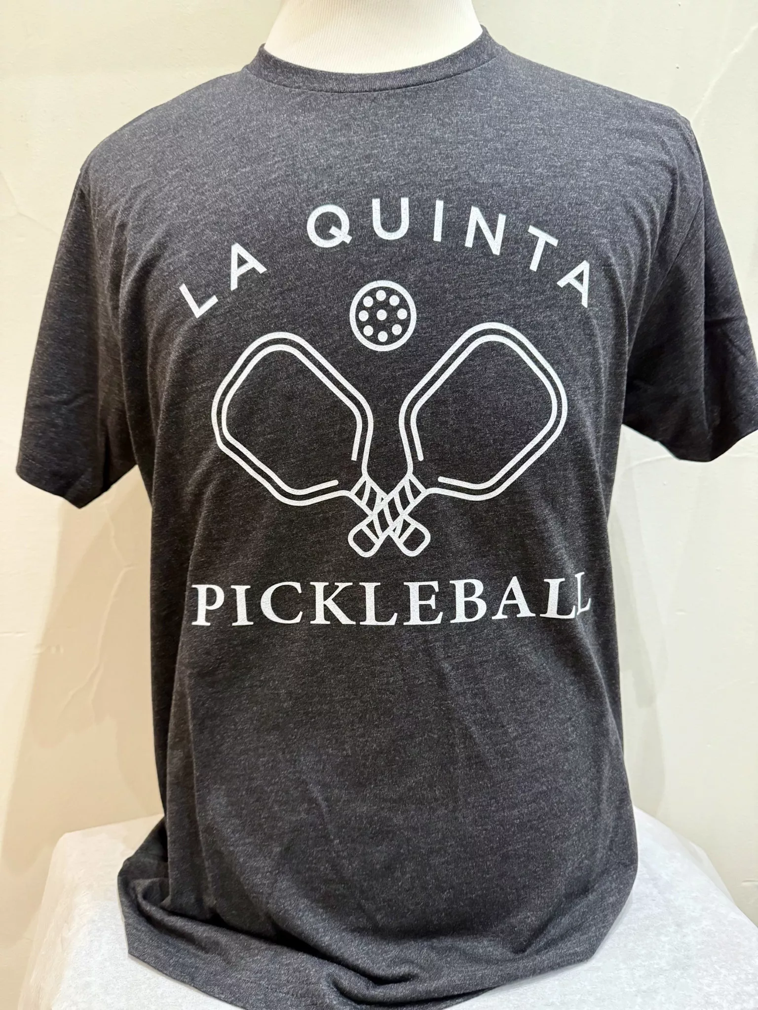 La Quinta Pickleball Short Sleeve Tee Vintage Black