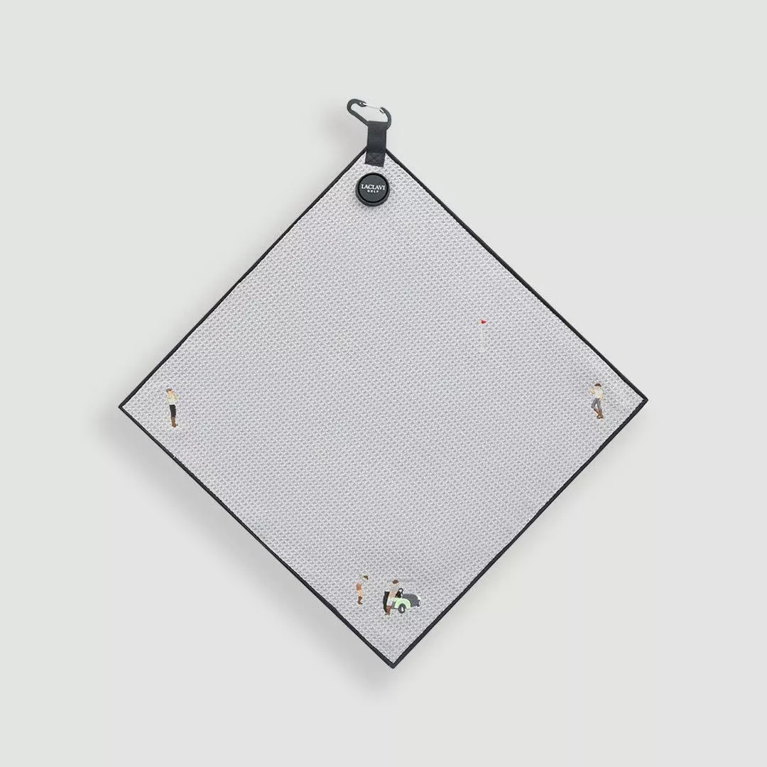 Laclavi GolfMagnetic Golf Towel – Gray