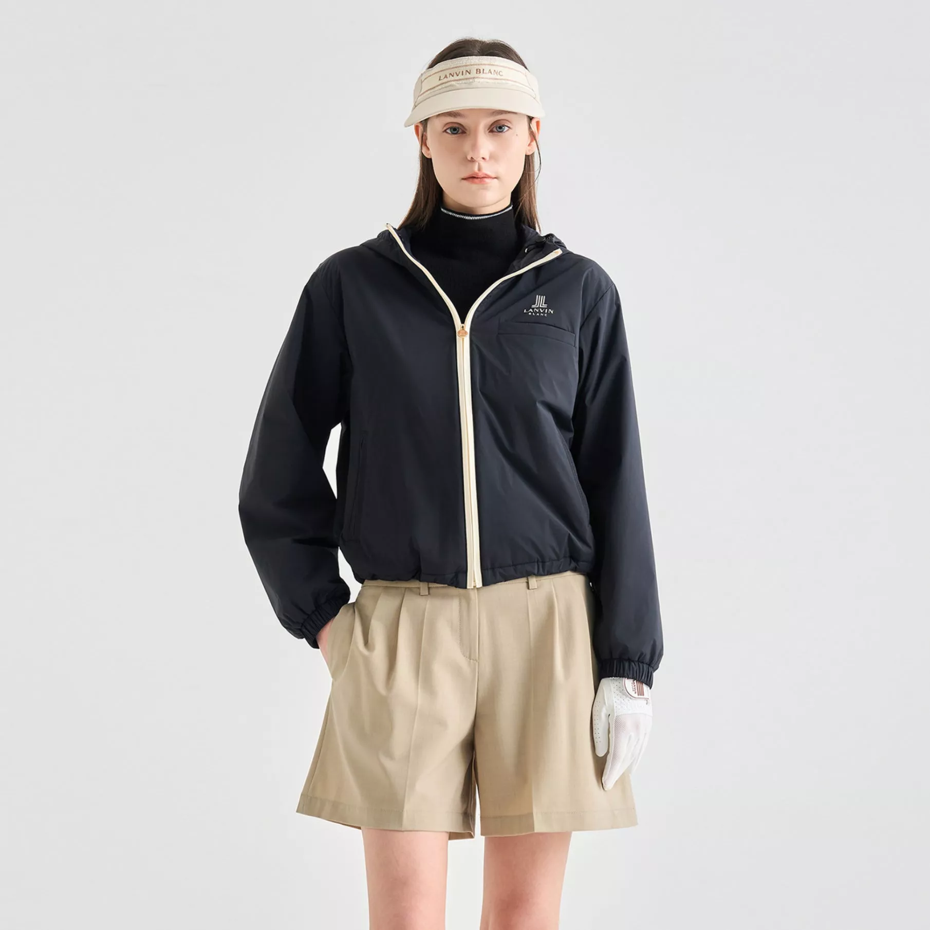 Lanvin BlancWomen's Hooded Jumper - Black