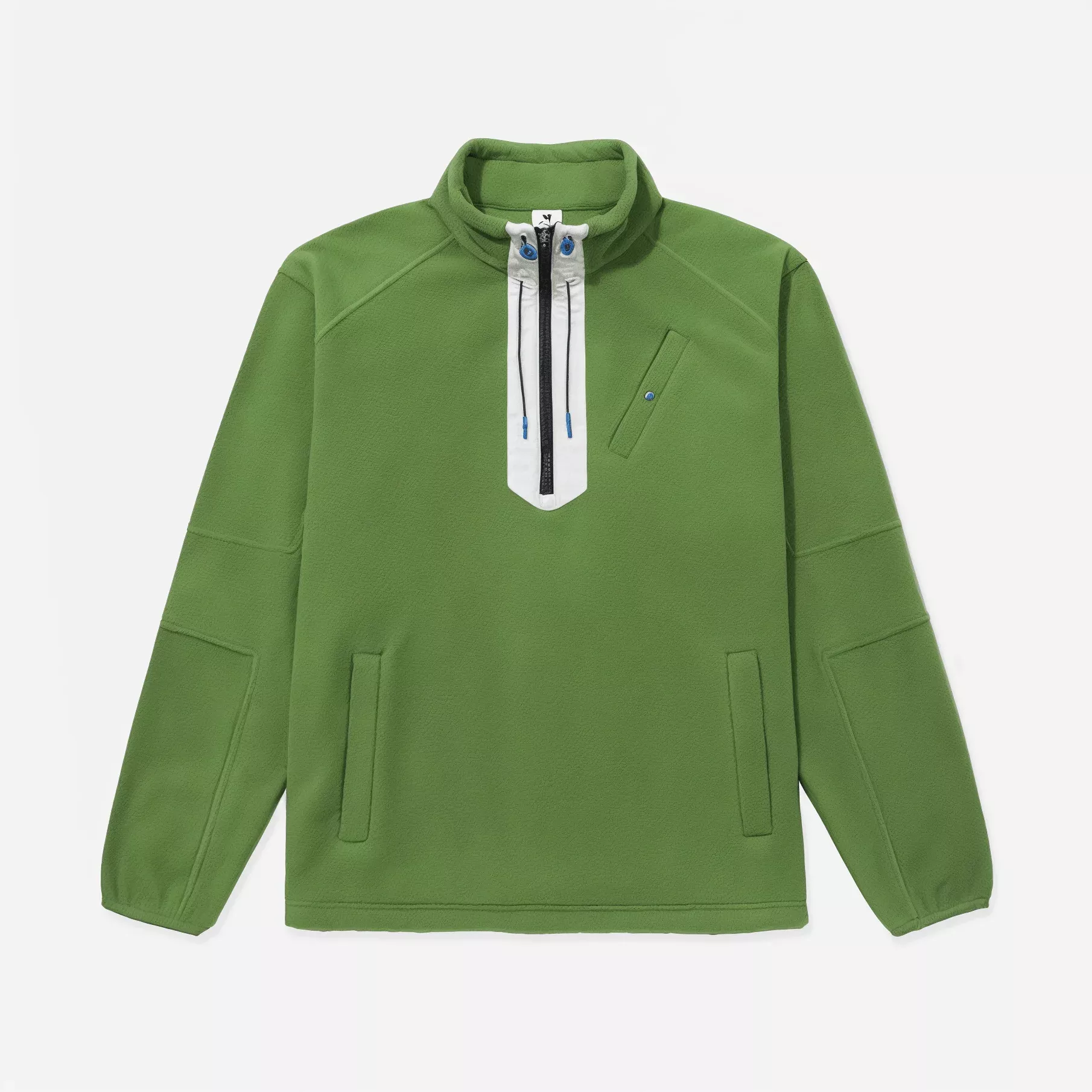 Le Coq SportifMen's Fleece Mockneck Pullover-green