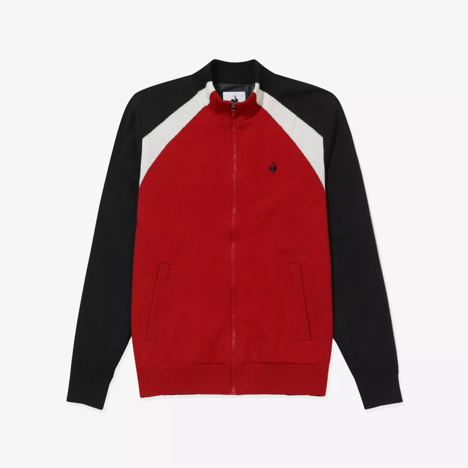 Le Coq SportifMen's Windproof Full-Zip Cardigan - Red