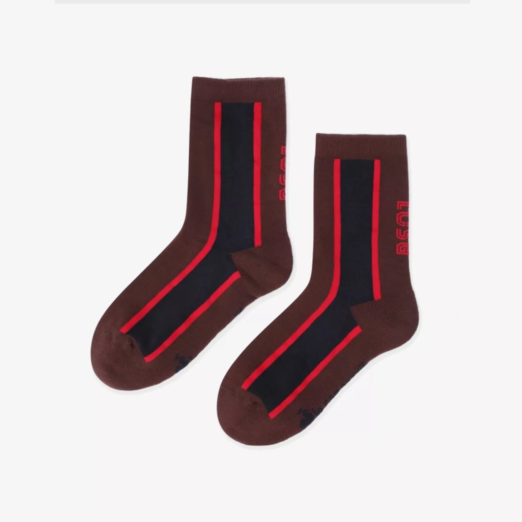 Le Coq SportifWomen's Crew Socks - Red