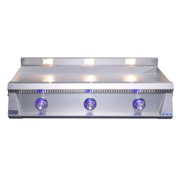 Le Griddle Stainless Steel Pro Series 105 Gas Griddle with 3mm Plate