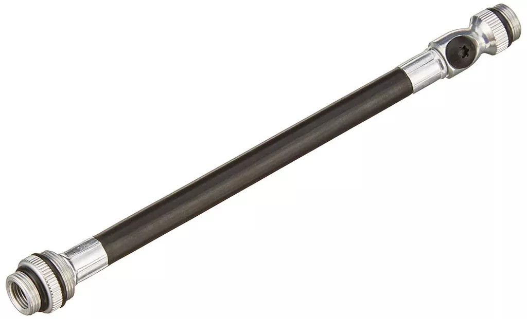 Lezyne Abs Presta/Shrader Hose Black/Silver