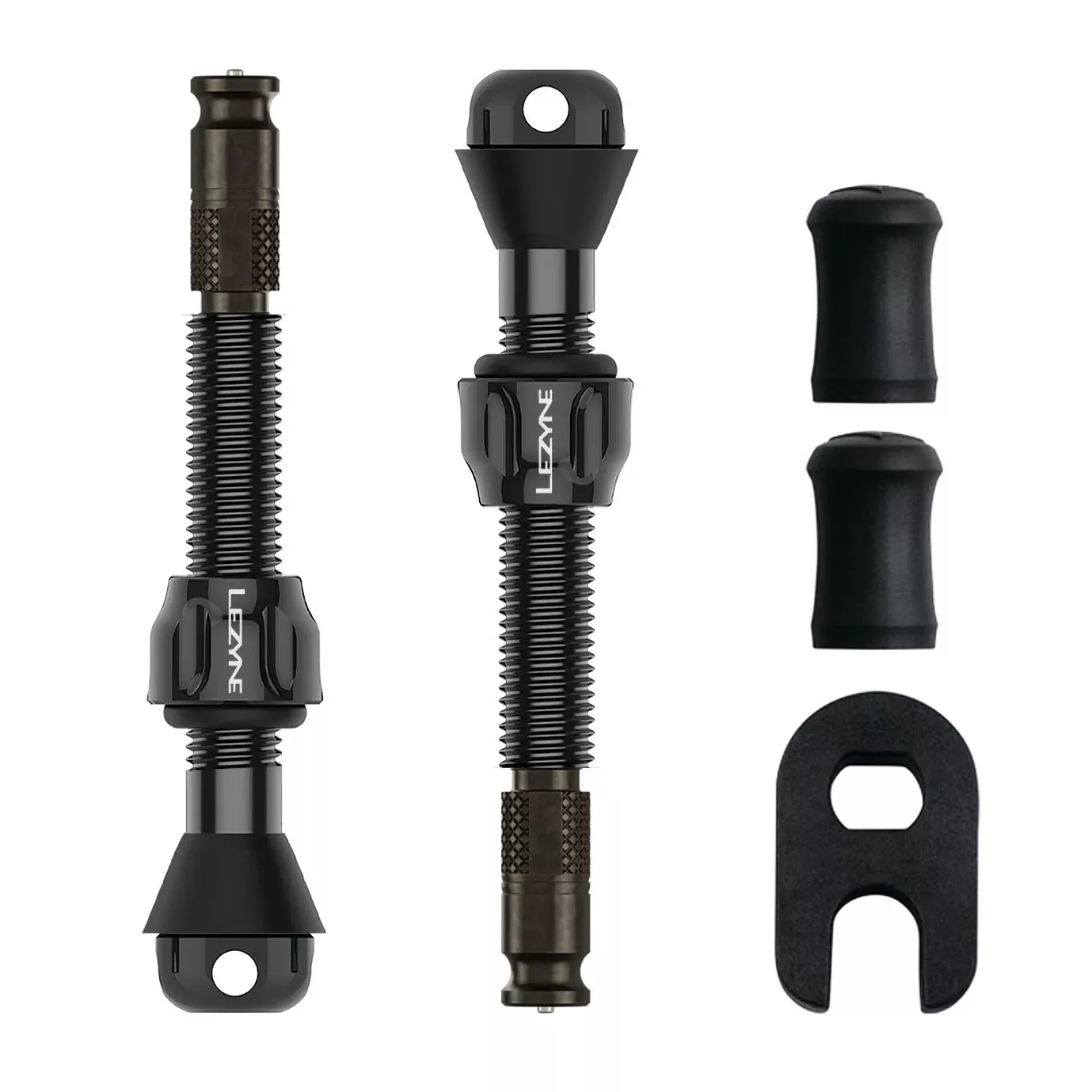 Lezyne Clik TLR Tubeless Valve Pro 44mm Black Pair