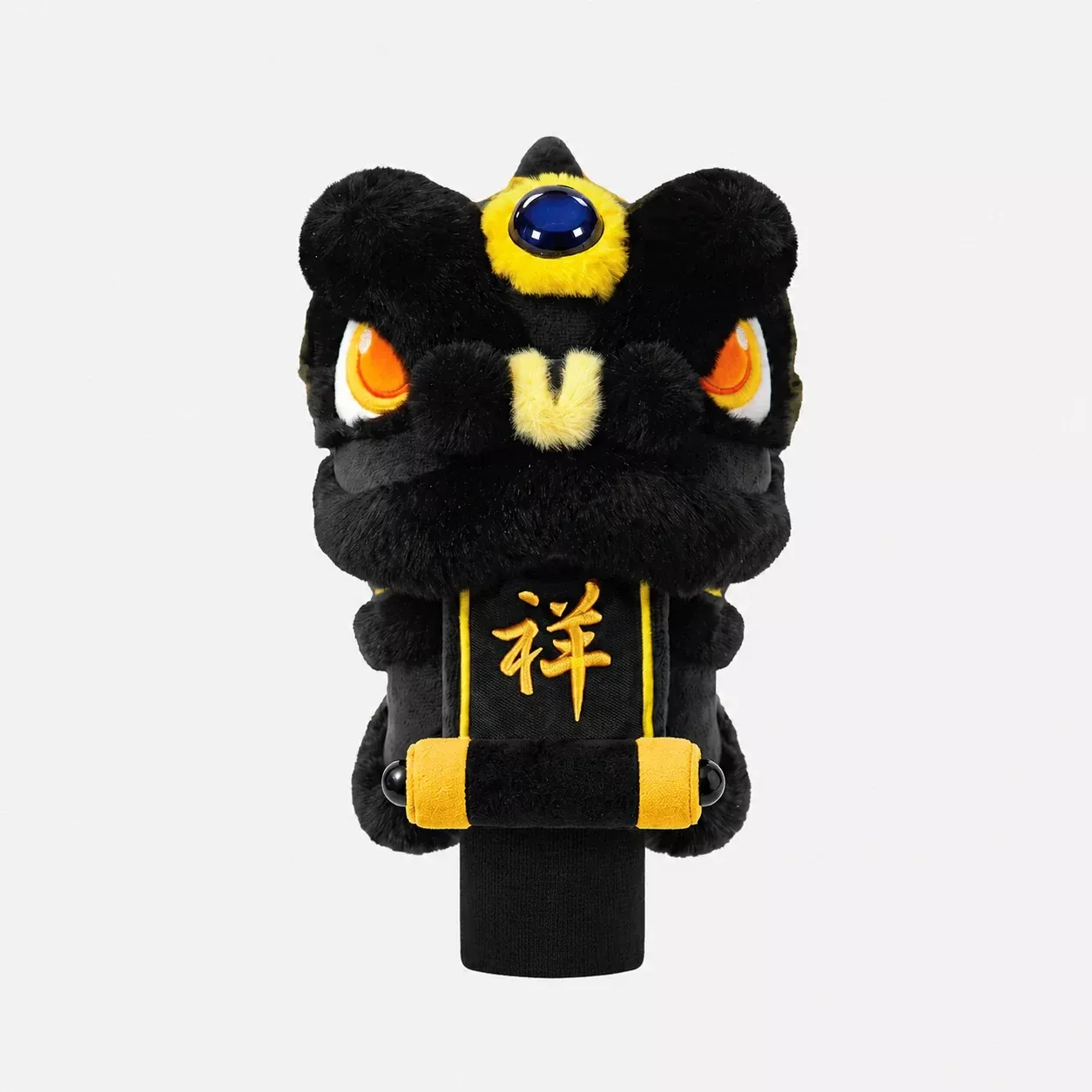 LinksrevLion Dance 3-Wood Headcover – Black And Gold