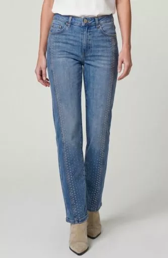 Liverpool Kennedy Straight with Vertical Seaming 30" Inseam
