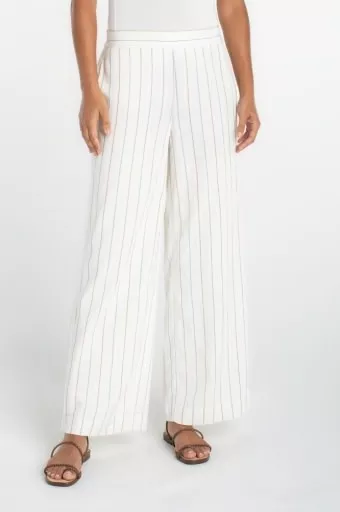 Liverpool Pull On Wide Leg Woven Pant