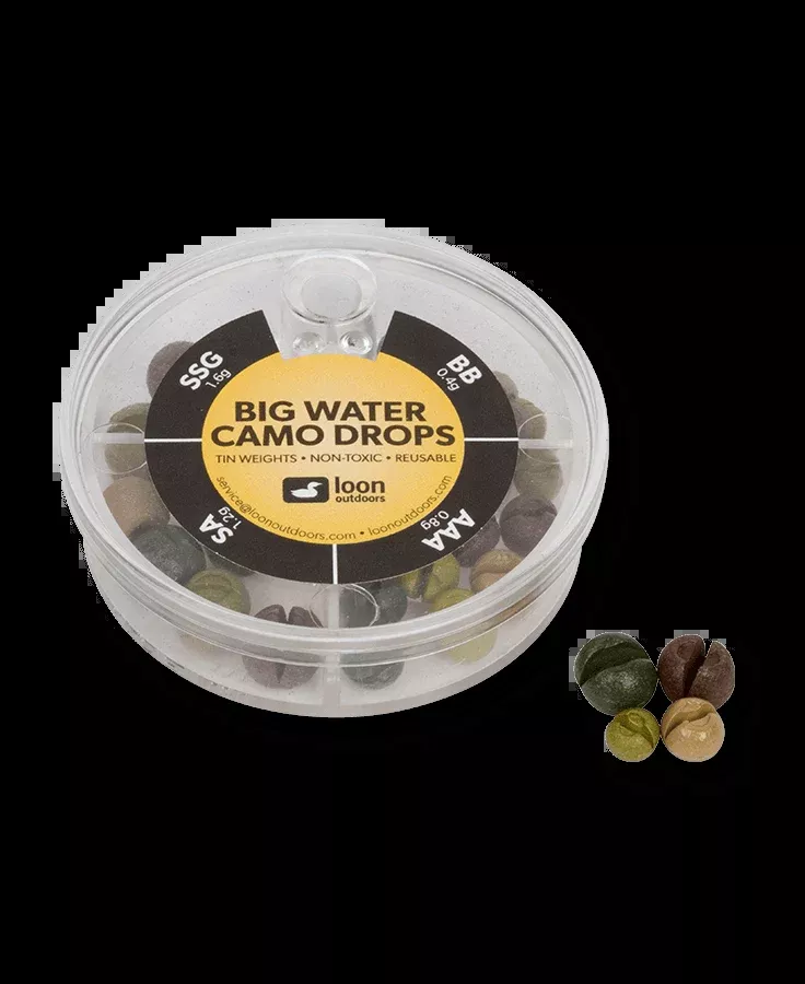 LOON OUTDOORS TIN DROPS BIG WATER 4 DIVISION WEIGHTS