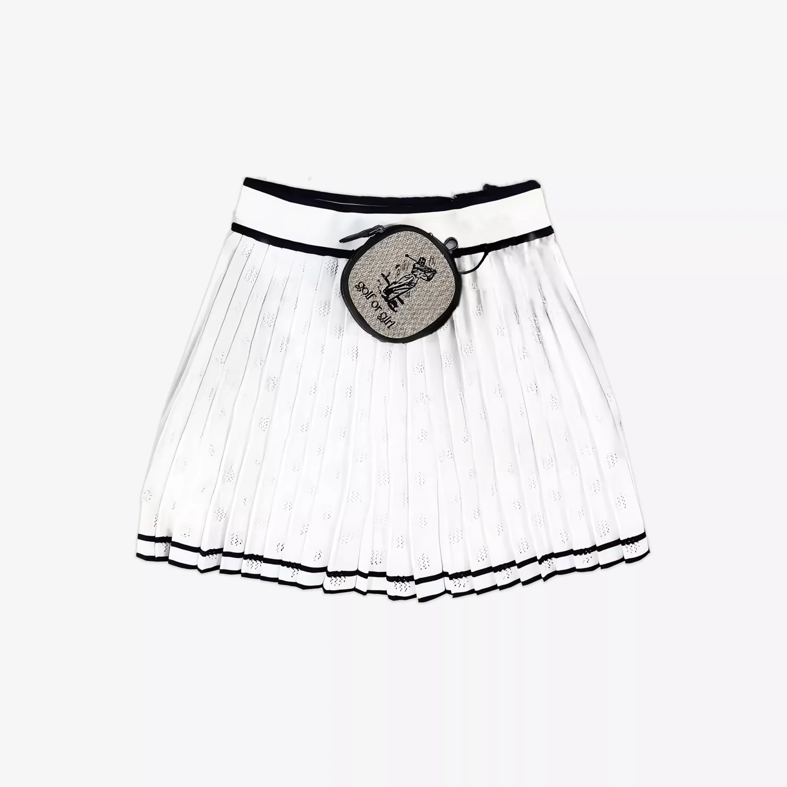 LovelandWomen’s Knitted Skirt – White