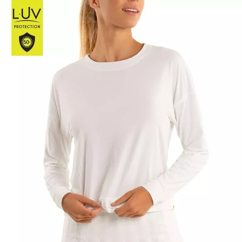 Lucky In Love Hype L/S – White