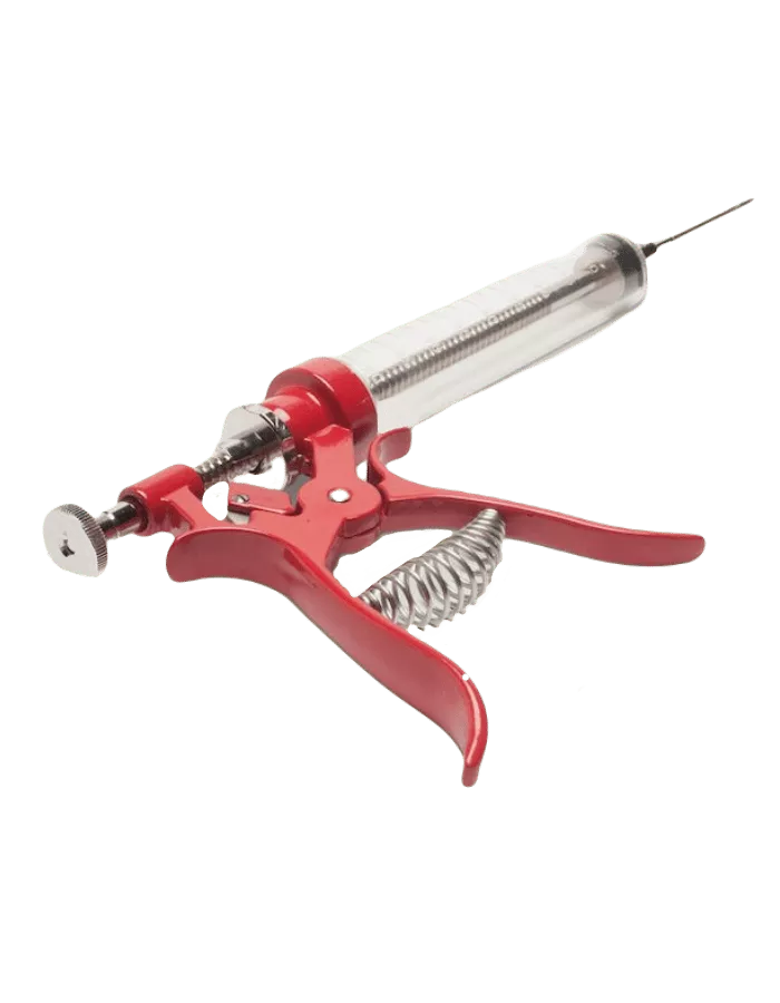 Lumberjack Gun-Style Pistol Grip Marinade Injector