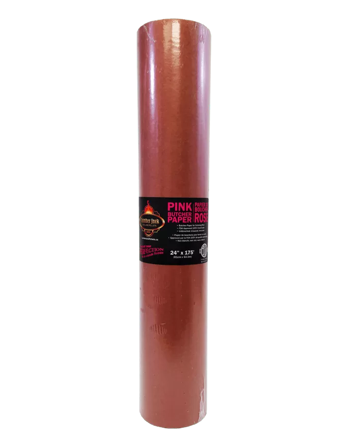 Lumberjack Pink Butcher Paper